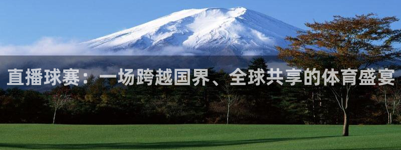 意昂平台：直播球赛：一场跨越国界、全