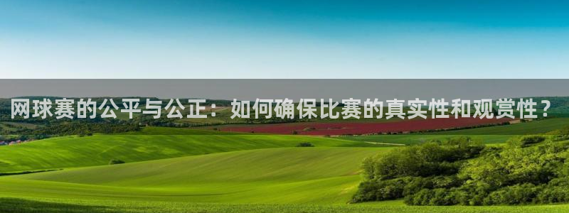 意昂平台：网球赛的公平与公正：如何确
